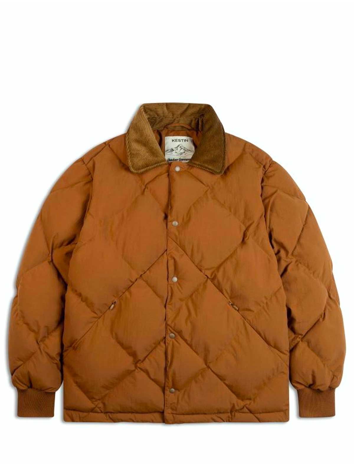 Kestin Dunbar Padded Jacket Tobacco