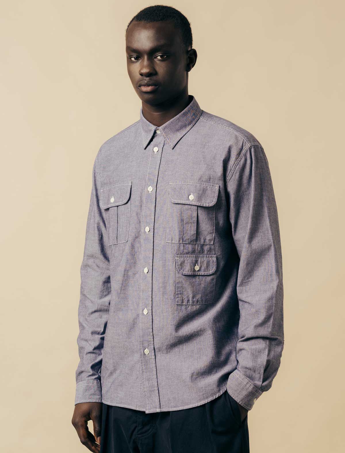 Kestin Kinnaird Shirt Chambray