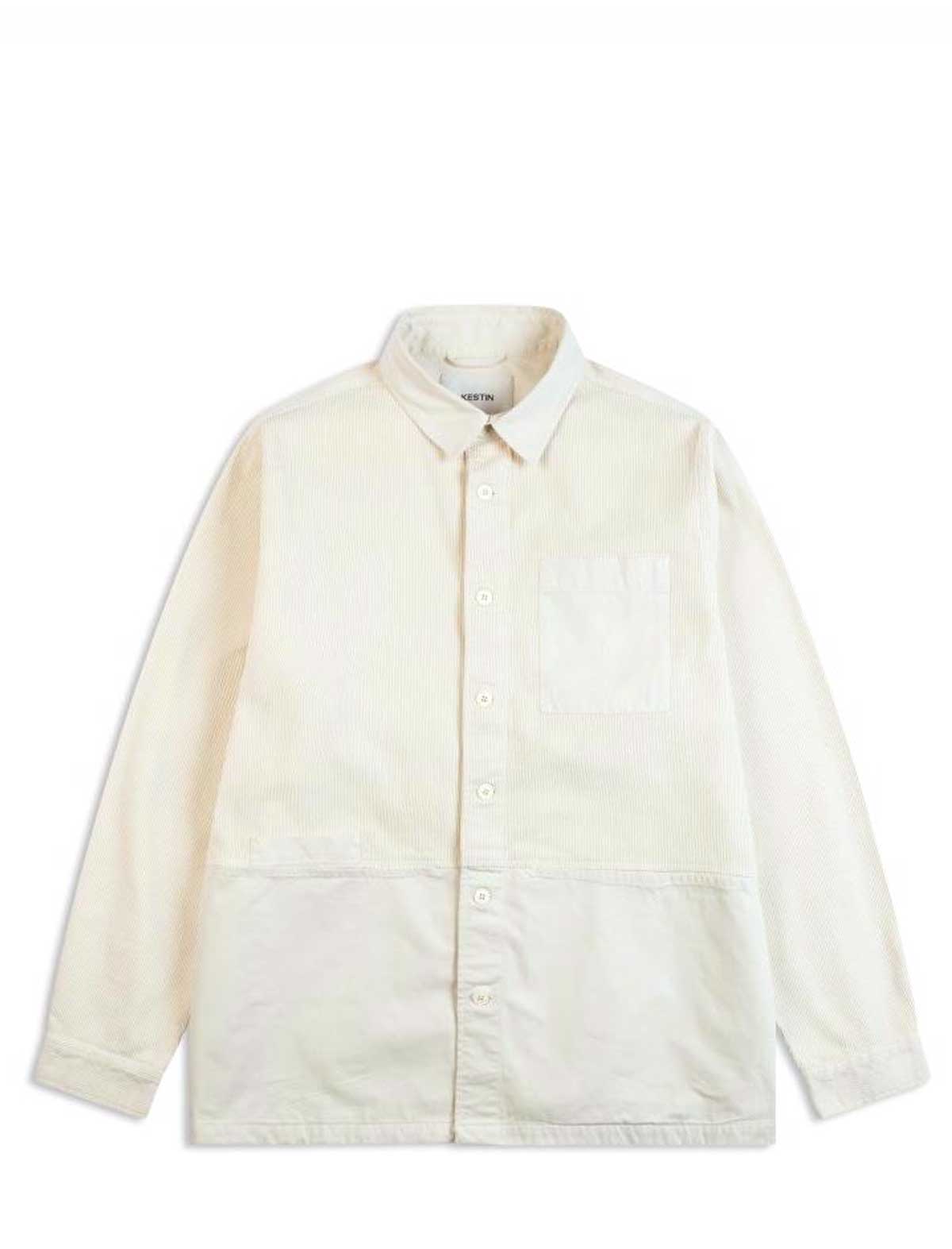 Kestin Rosyth Overshirt Ecru