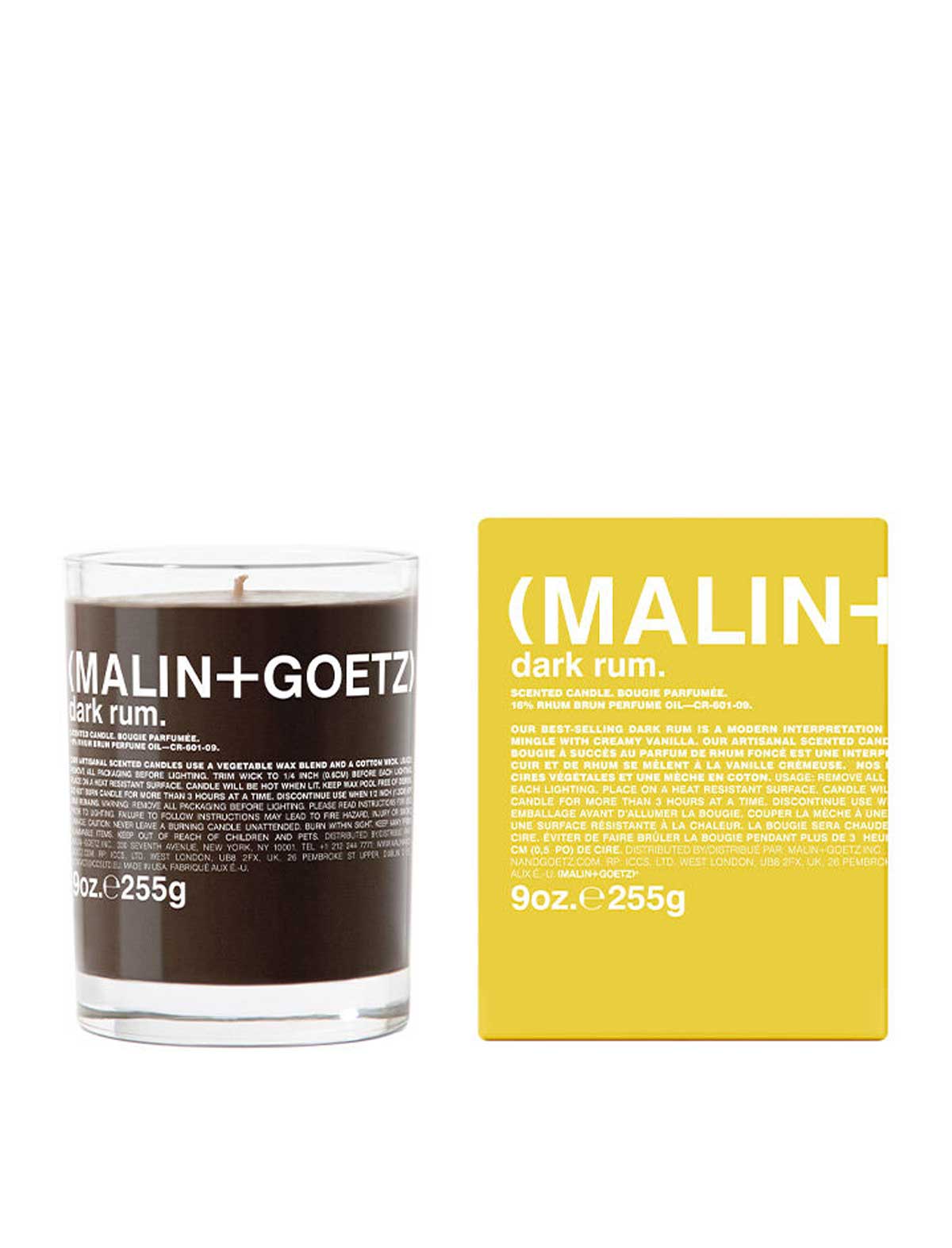 MALIN+GOETZ Dark Rum Candle 260g