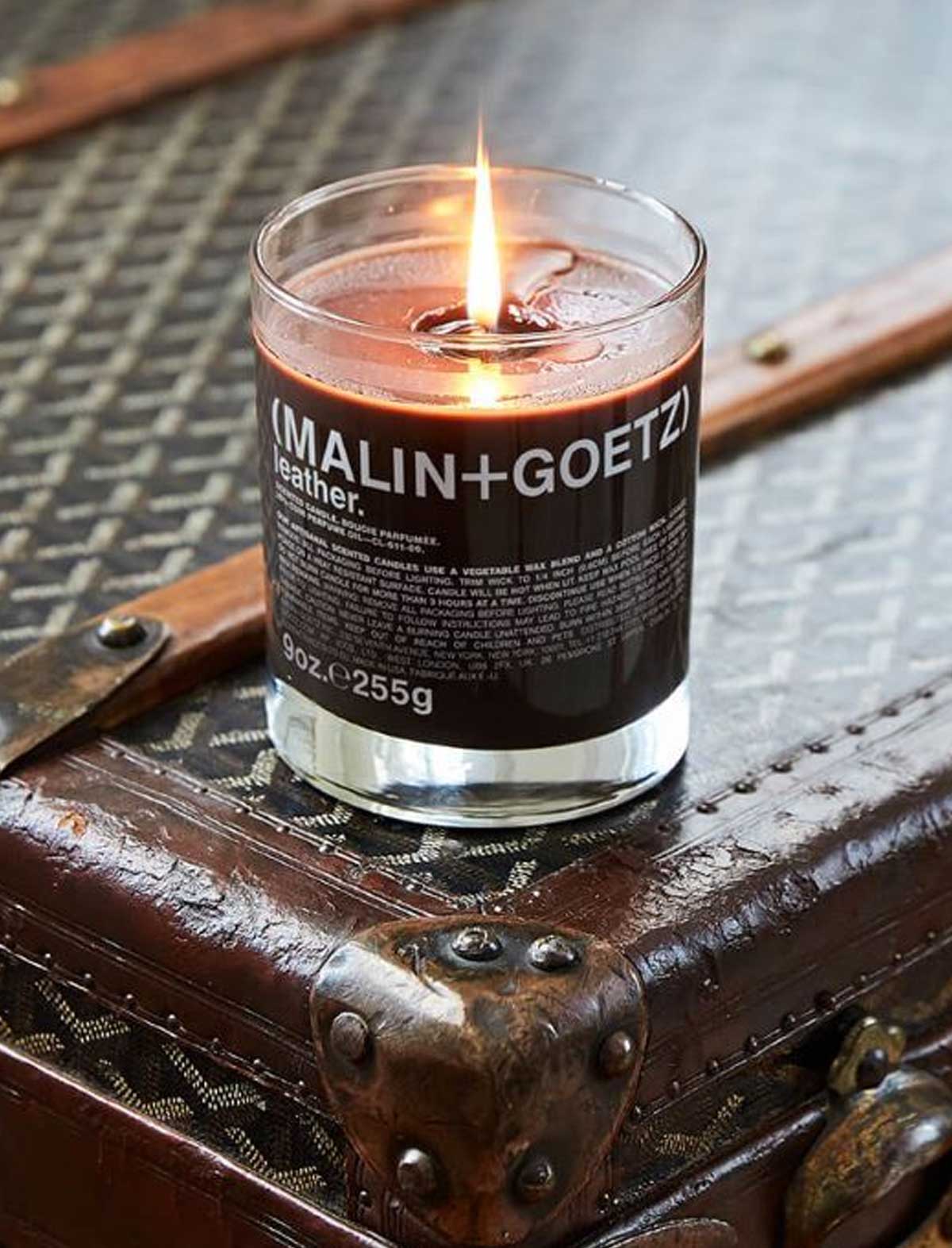 MALIN+GOETZ Leather Candle 260g detail