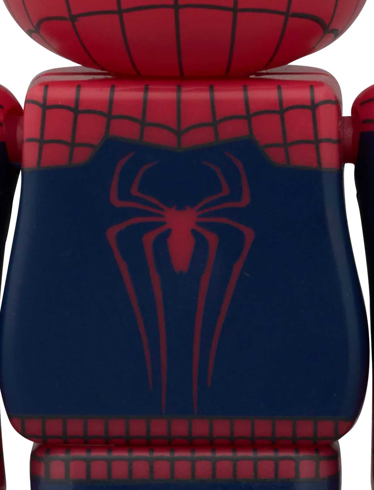 Medicom Bearbrick Chase Spider-Man: No Way Home 100% – close-up detail
