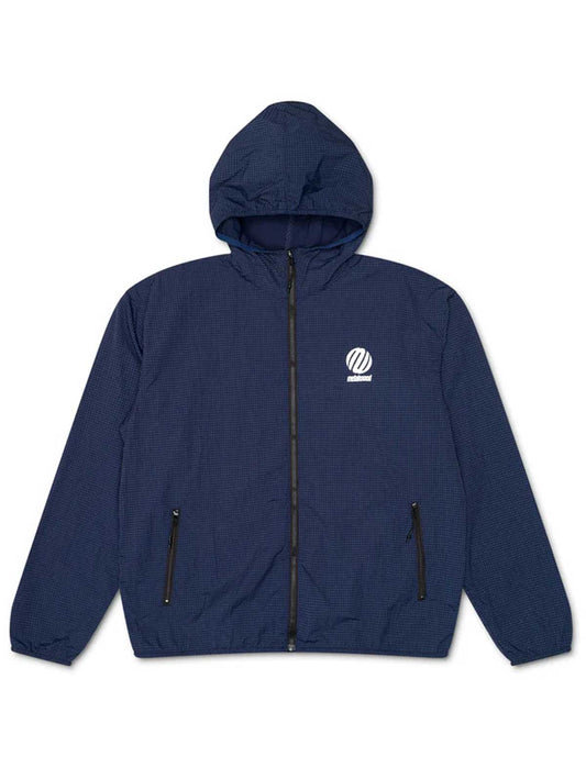 Metalwood Lightweight Rip Stop Wind Jacket Navy Front