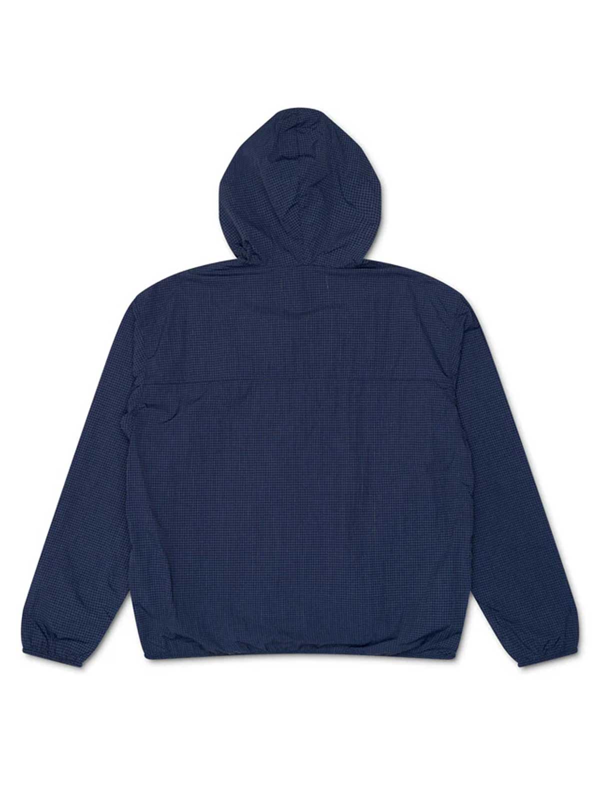 Metalwood Lightweight Rip Stop Wind Jacket Navy Back