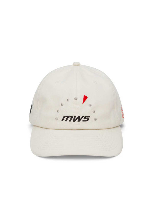 Metalwood Tour Sponsor 6 Panel Strapback Cap Bone Front