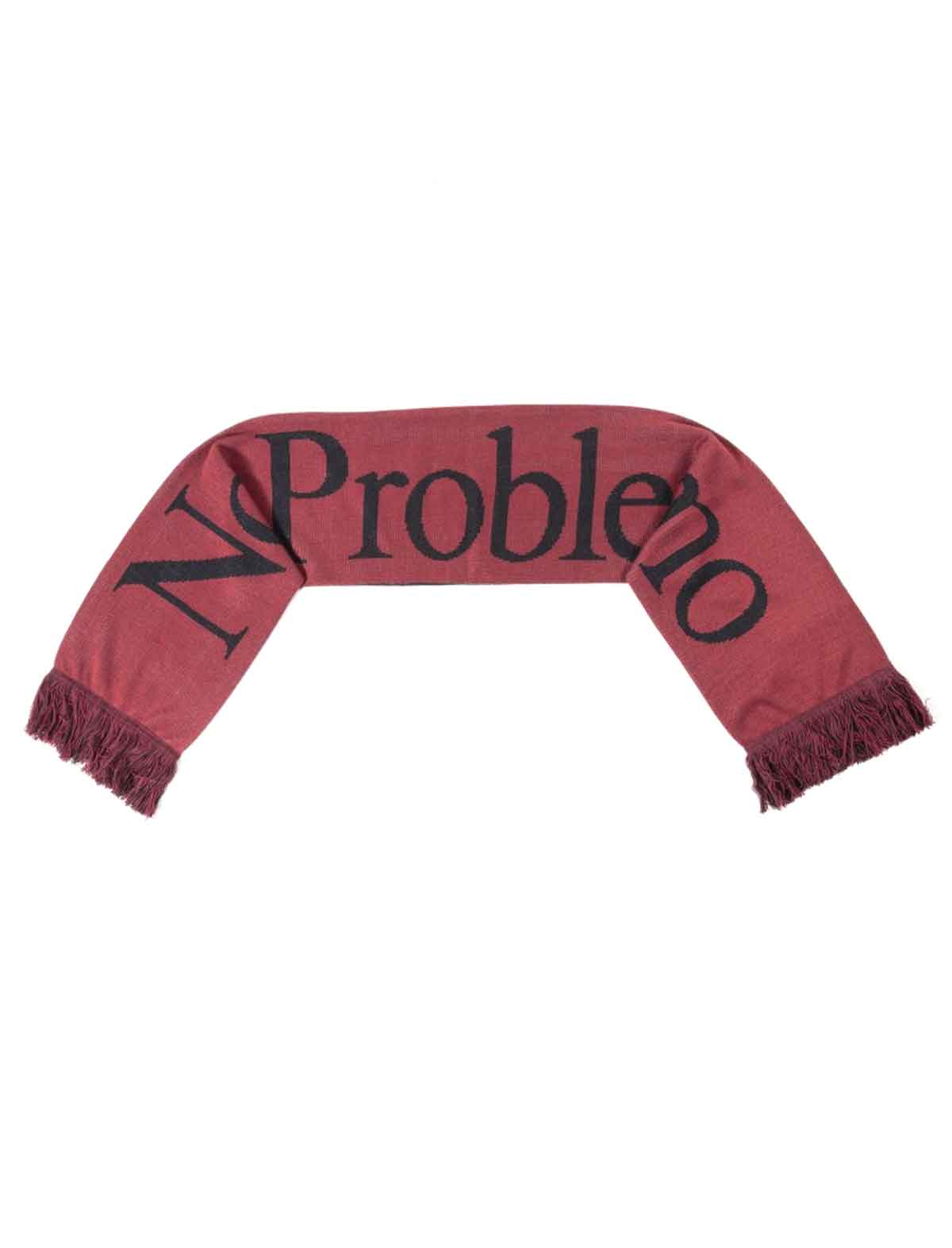 No Problemo Scarf Burgundy full image