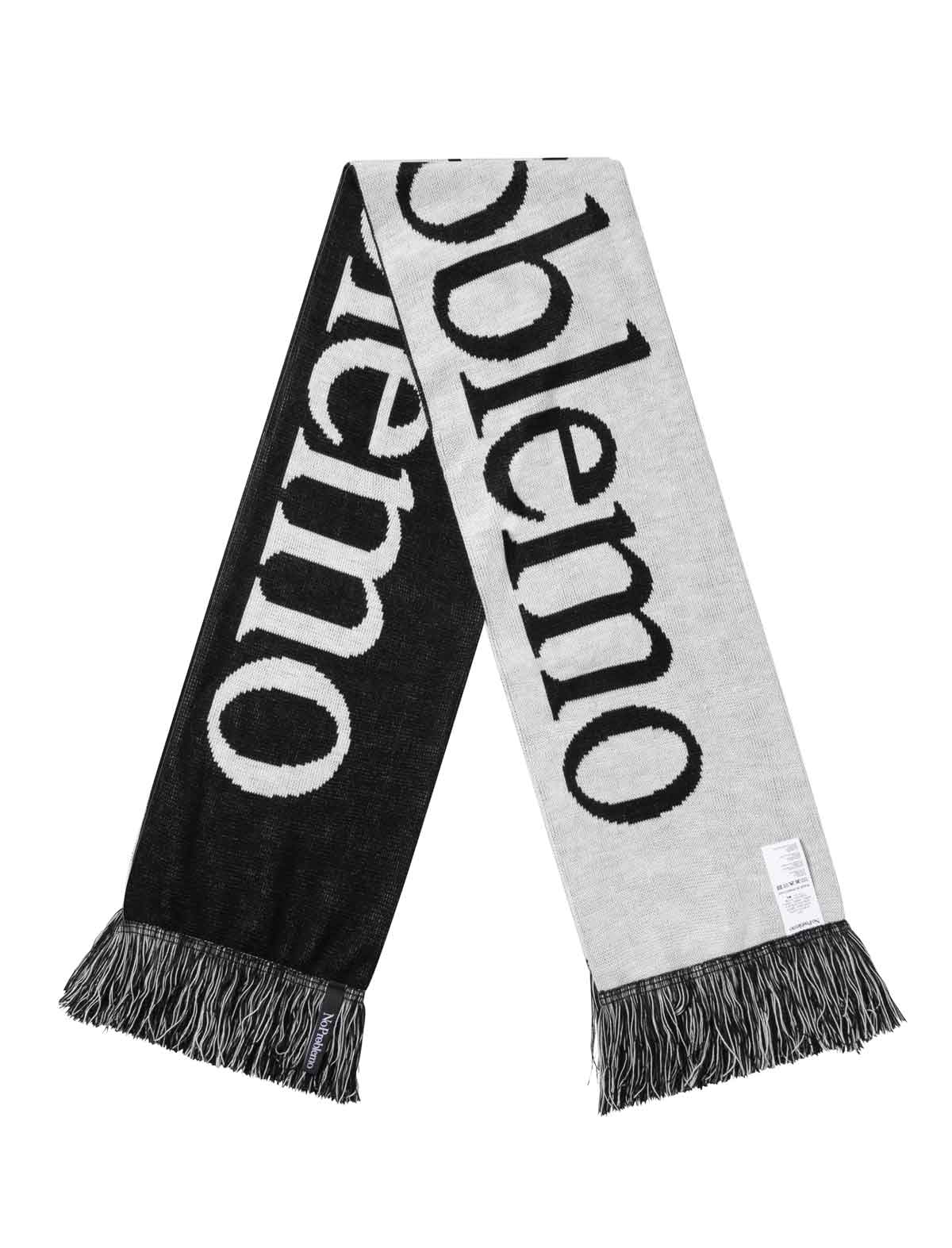 No Problemo Scarf Black Back