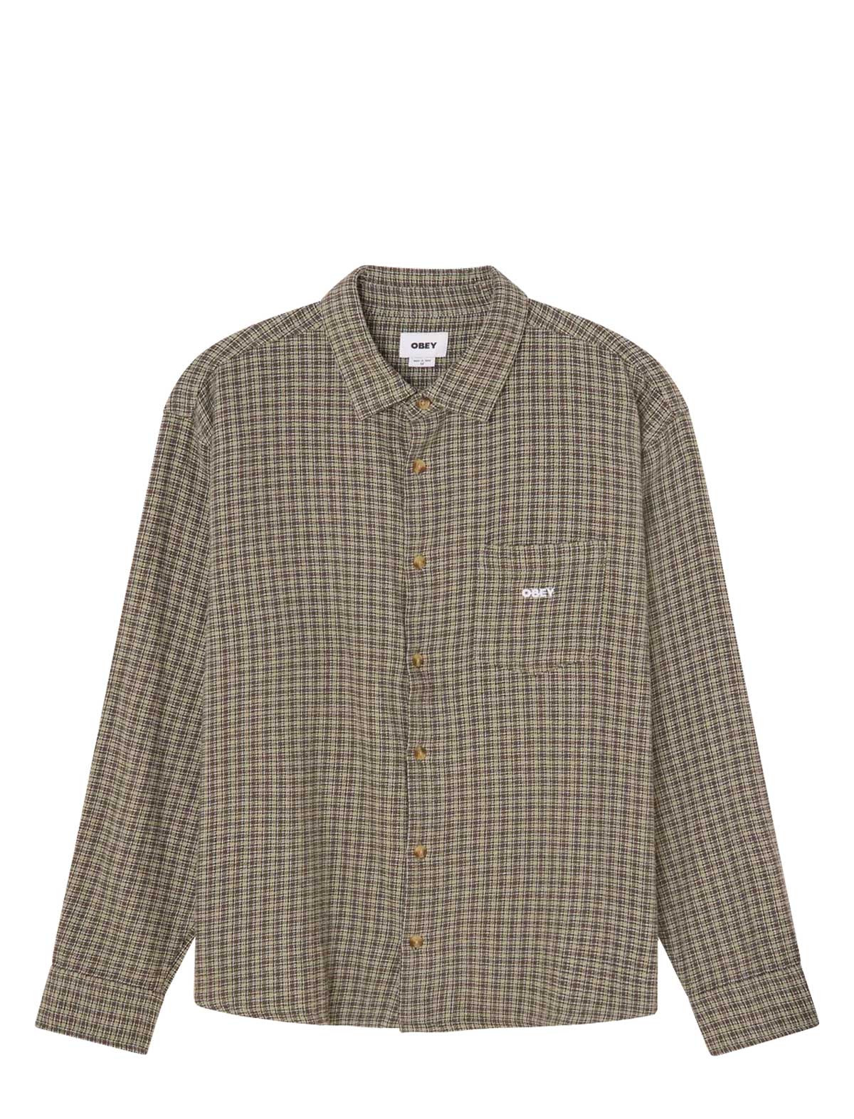 Obey Bigwig Jack Shirt Abbey Stone Multi