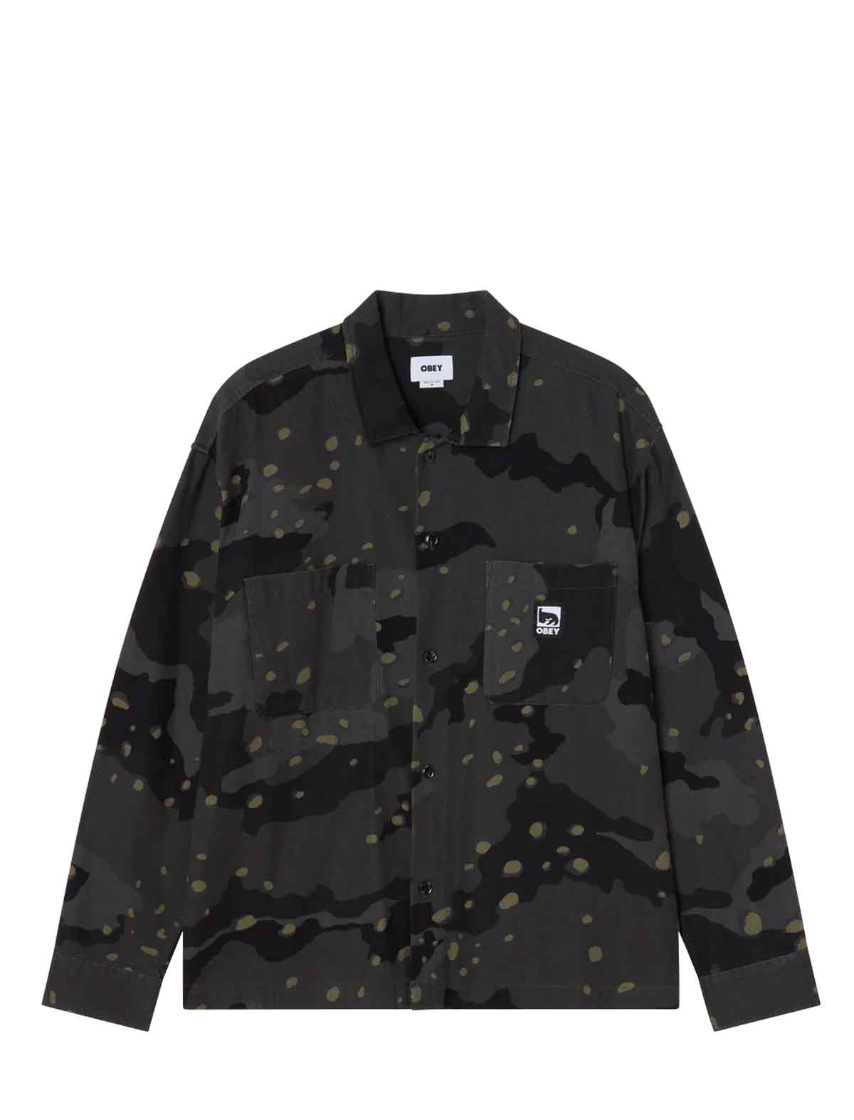Obey Desert Camo Shirt in Desert Night Camo at Patina Leicester