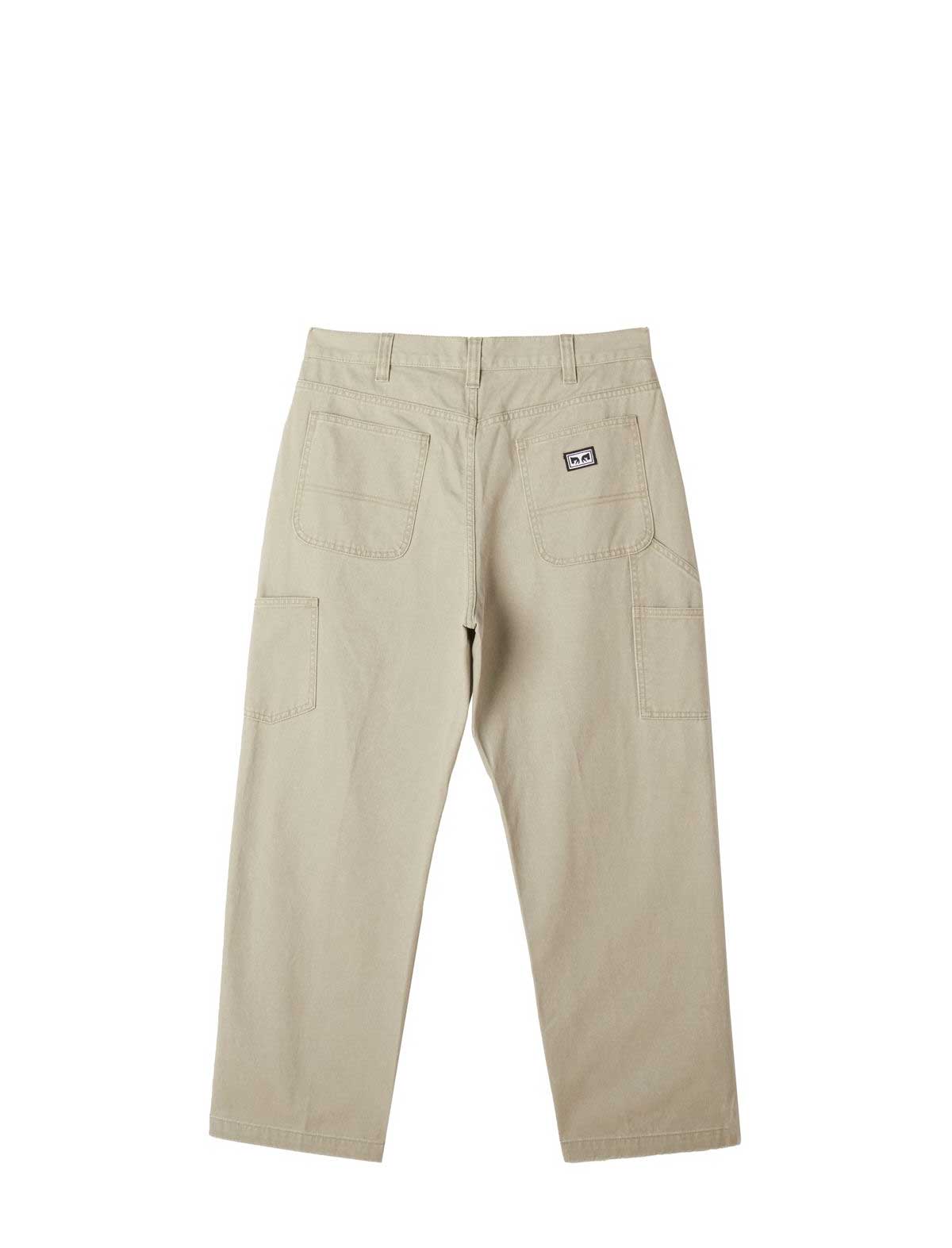 Obey Hardwork Carpenter Pant Clay Back