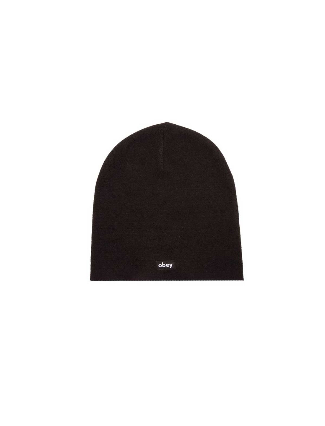 Obey Label Beanie Black | Patina – Official UK Stockist – Patina Supply