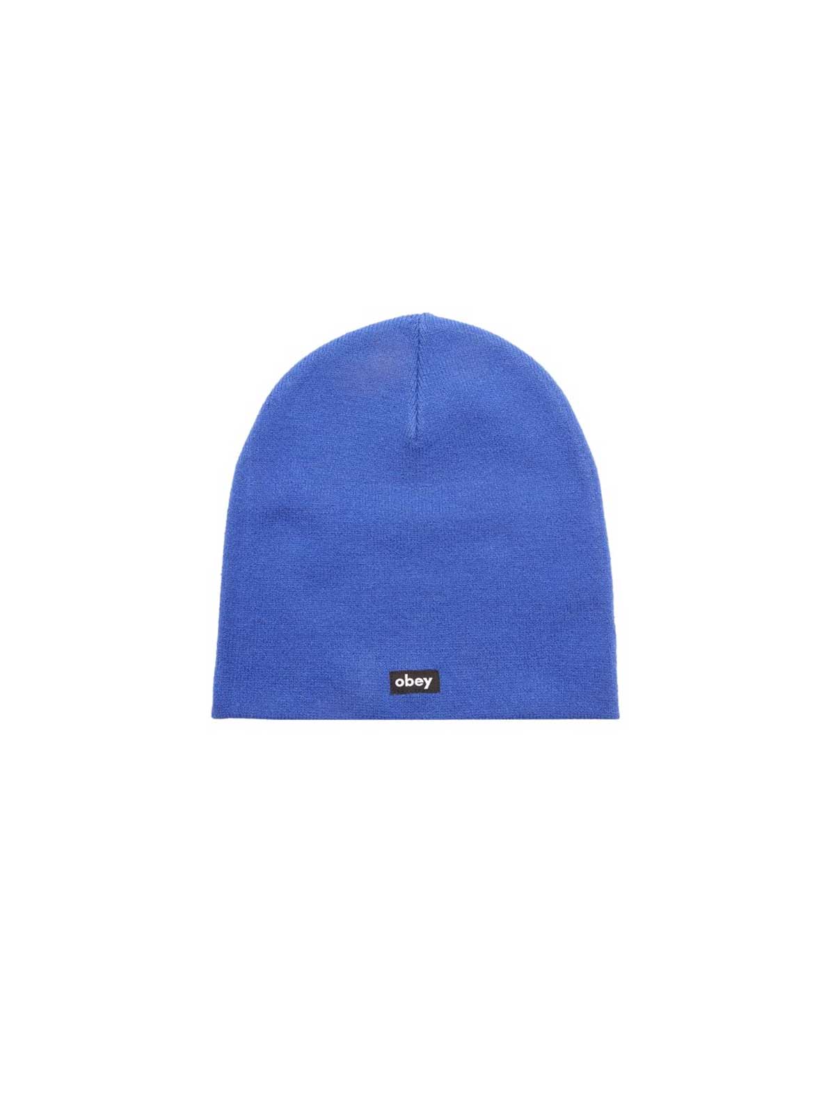 Obey Label Beanie Olympian Blue Front