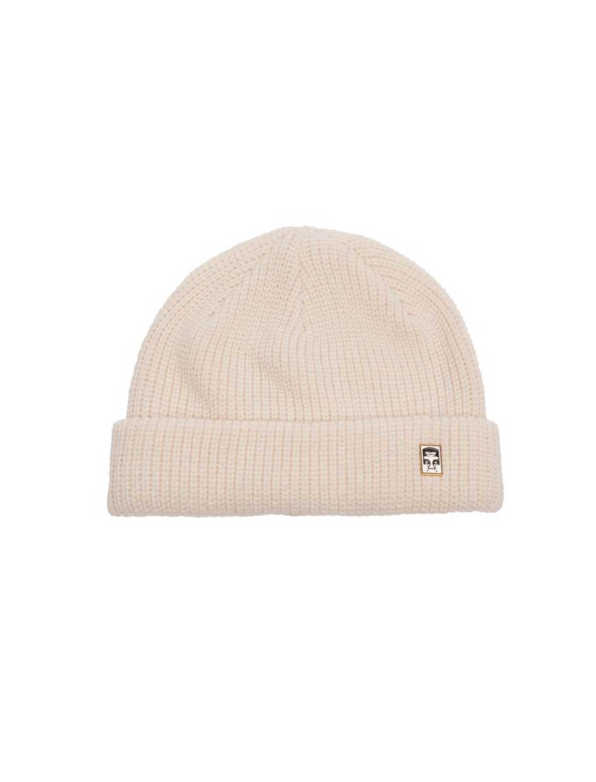 Obey Micro Beanie Blanc De Blanc Front