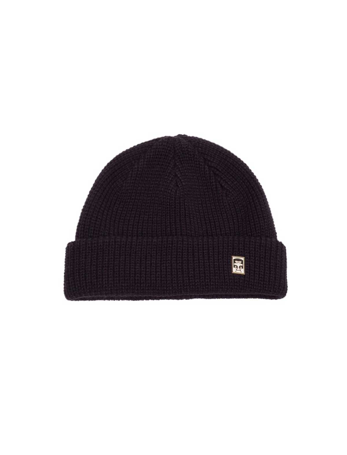 Obey Micro Beanie Academy Navy Front