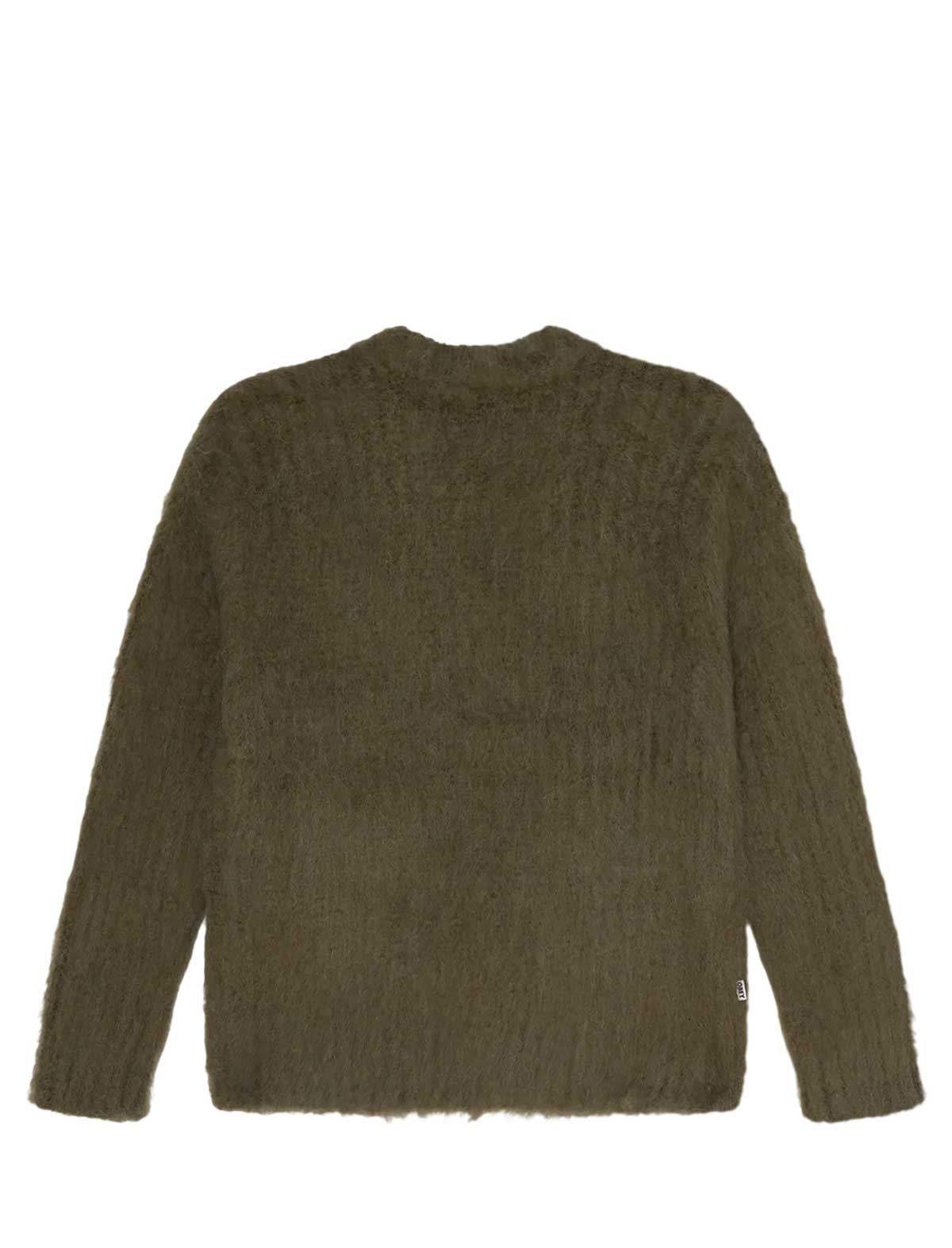 Obey Patron Cardigan Tea Leaf