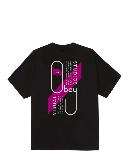 Obey Visual Studios T-Shirt Back Print