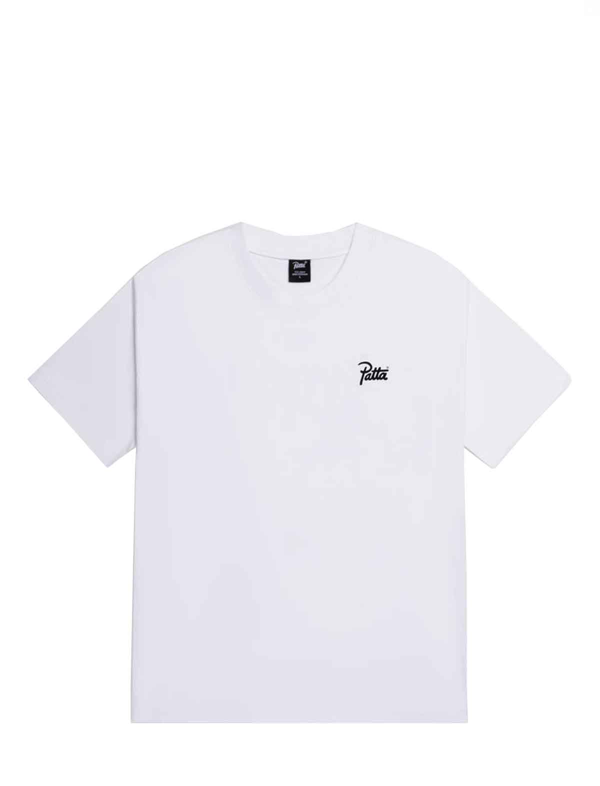 Patta Championship T-Shirt in White, in store at Patina Leicester