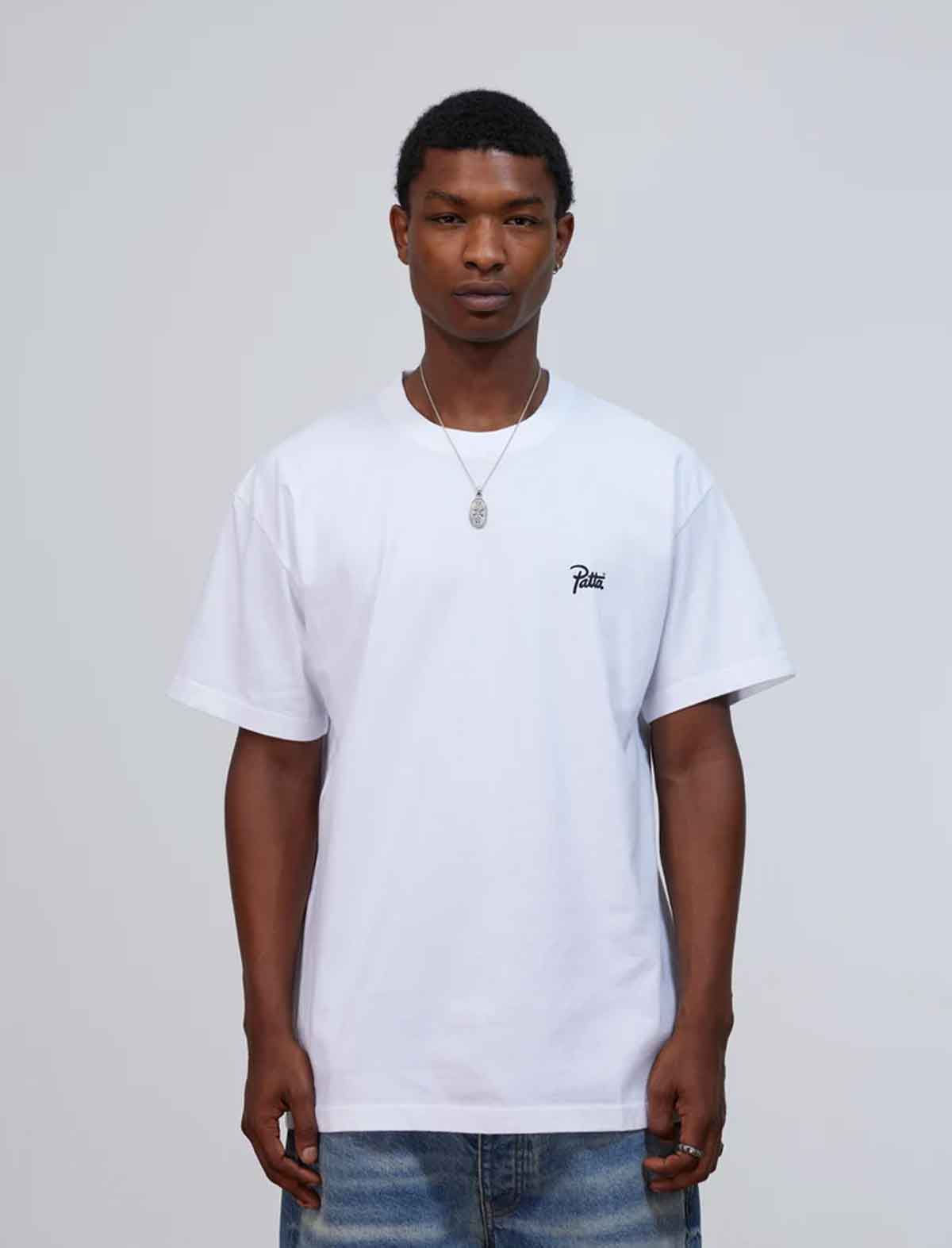 Patta Championship T-Shirt White, 230gsm cotton jersey