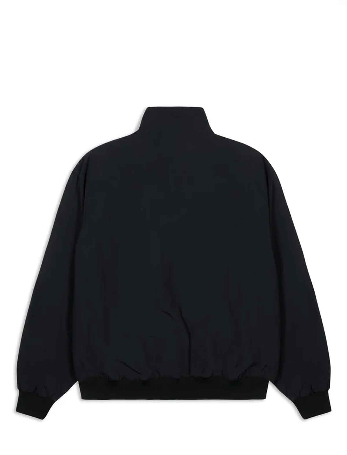 Black Patta Racing Team Track Jacket with white chest embroidery