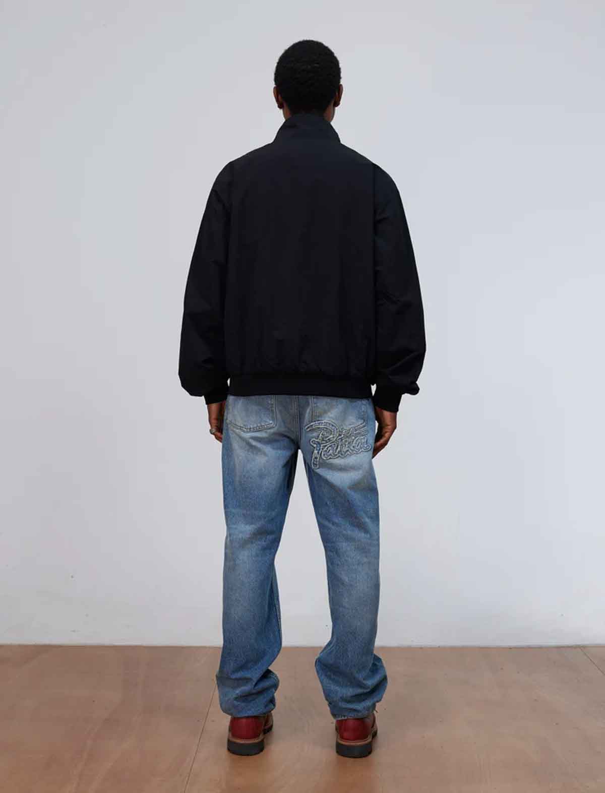 Patta Racing Team Track Jacket ribbed cuff detail
