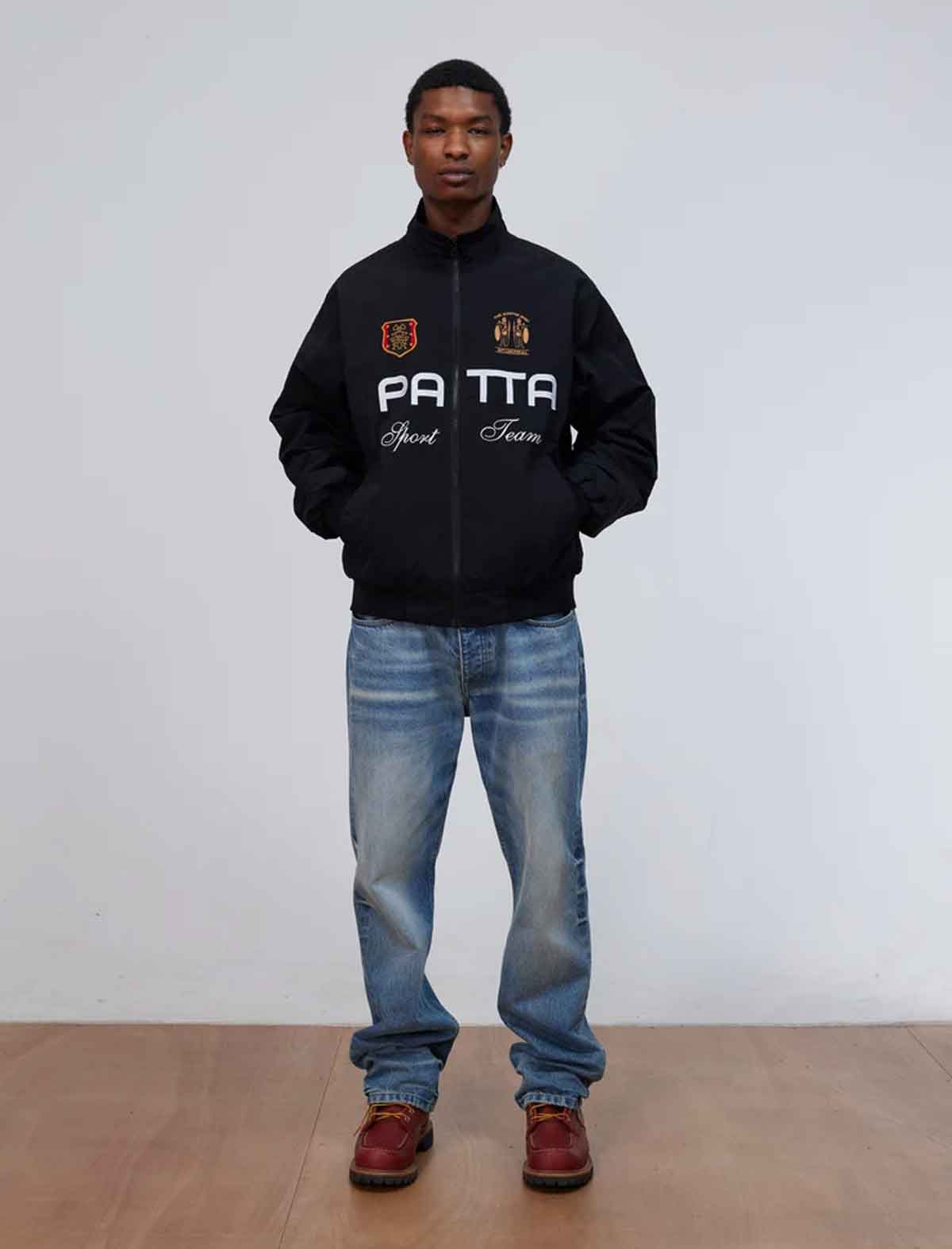 Patta track jacket YKK zip detail