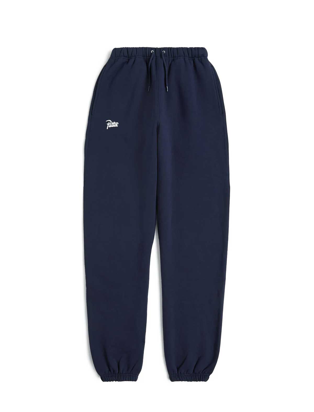 Patta Classic Jogging Pants Black Iris Front