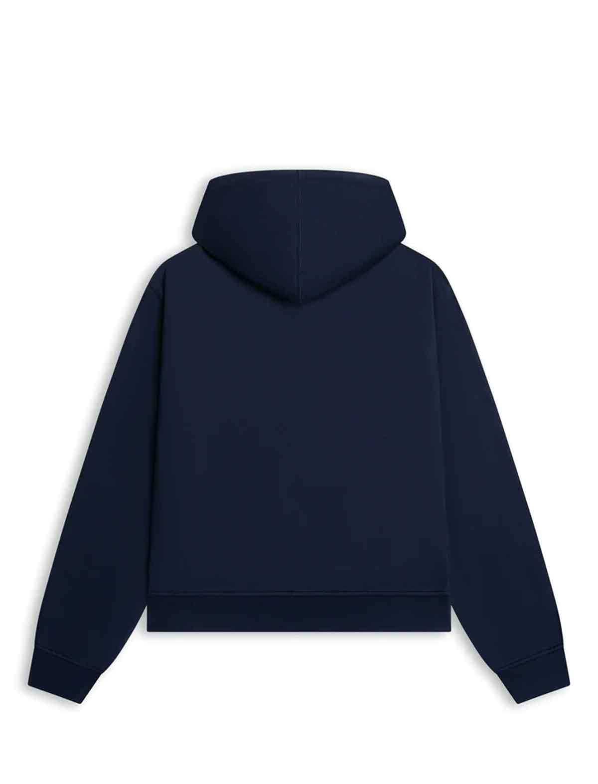 Patta reversible waffle zip hoodie Black Iris