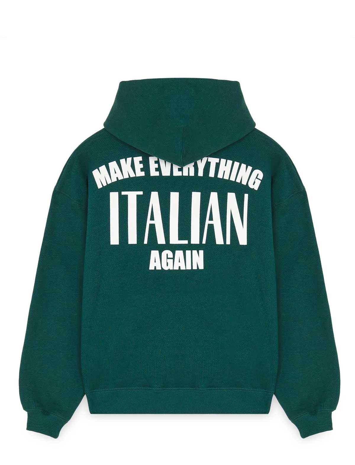 Pleasures x IUTER Vincenzo Hoodie Green Back