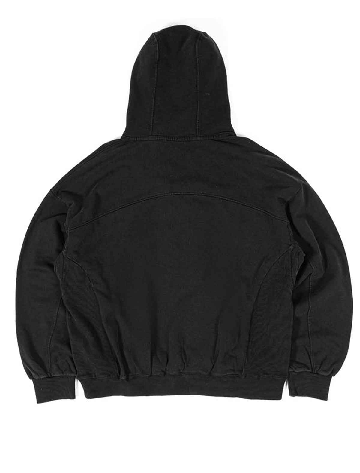 Wasted Paris x Umbro Boxy Hoodie Faded Black - Patina - UK